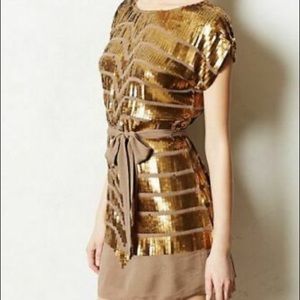 Sequined Shift Dress